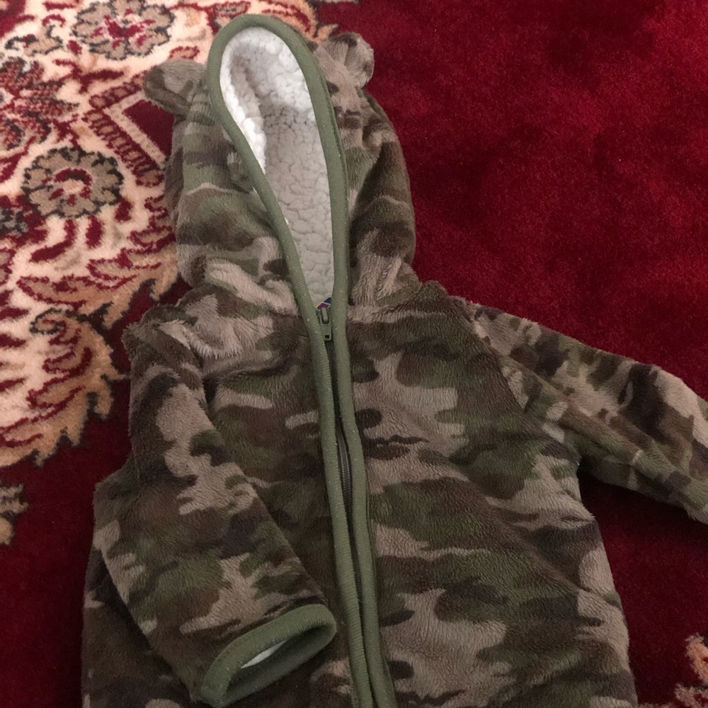 Lined Camo Fleece